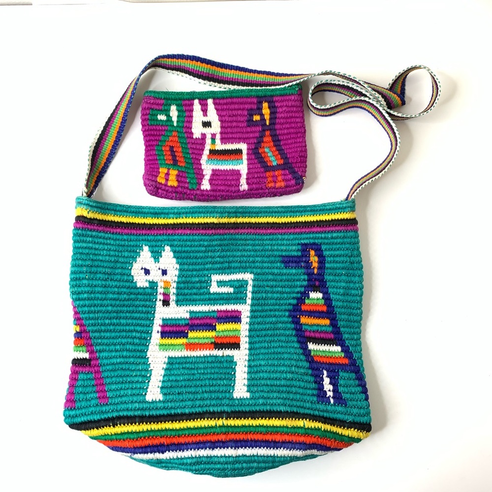 Artisan Bag With Artisan Zipper Pouch